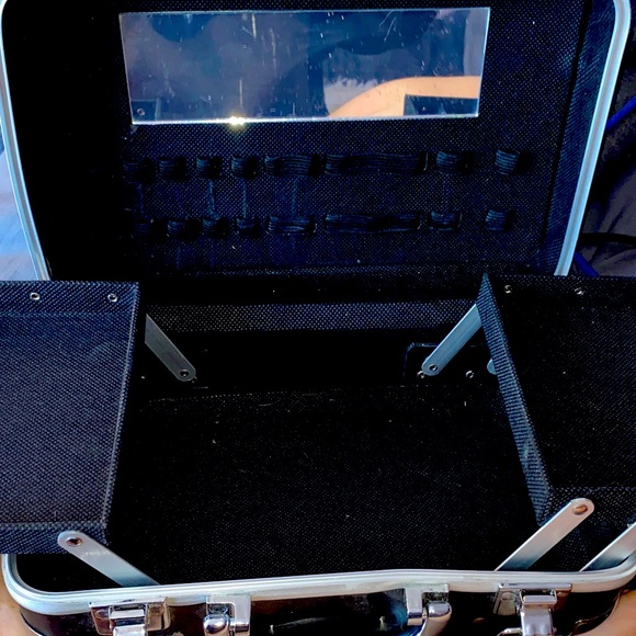 Other - Black Makeup Train Case